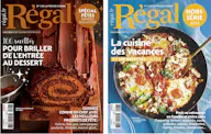Image du cadeau HS 27 et 28 REG 100 recettes pour briller de l'entrée au dessert + La cuisine des vacances