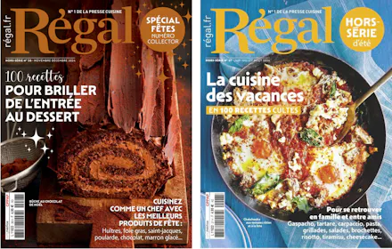 Image du cadeau : HS 27 et 28 REG 100 recettes pour briller de l'entrée au dessert + La cuisine des vacances