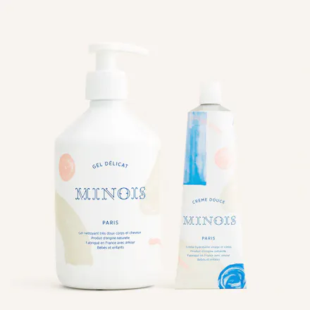 Image du cadeau : Duo routine gel et crème Minois paris